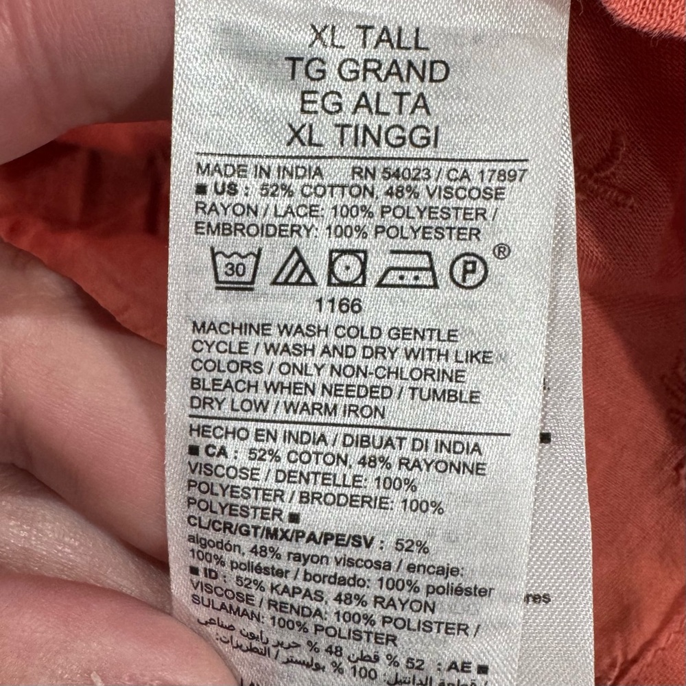 Old Navy Women's Terracotta Blouse 07-0256 - Picture 7 of 9